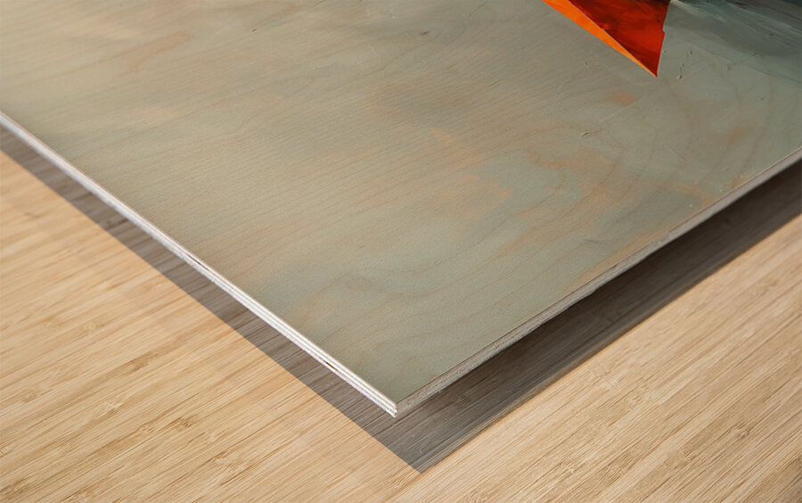 DM  Life trip1 Wood print