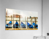 Gondolas Acrylic Print