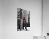 Red Water Tower Acrylic Print
