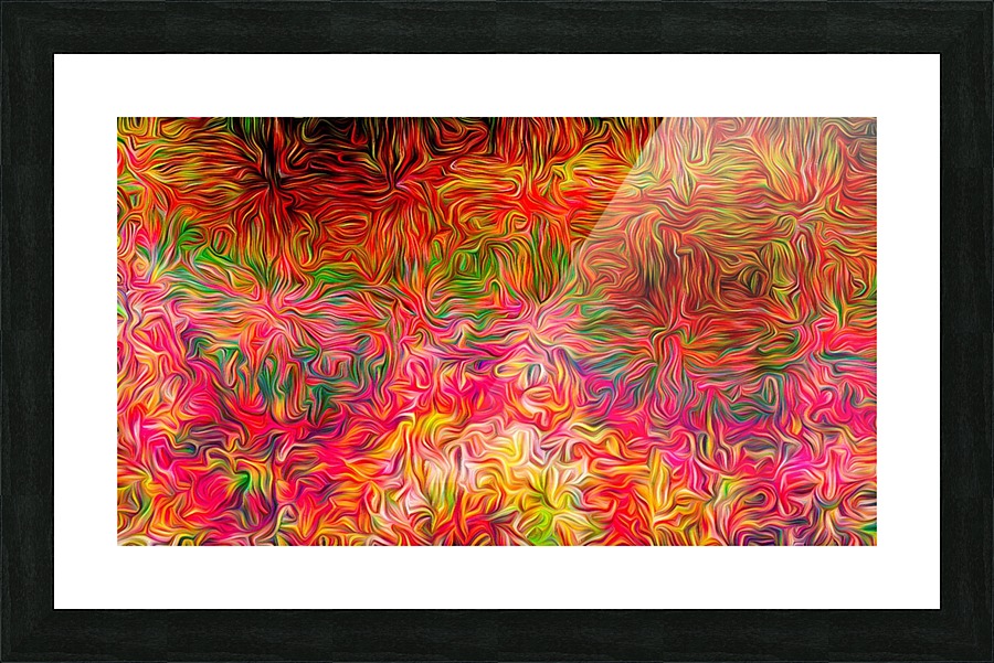 Blaze Picture Frame print