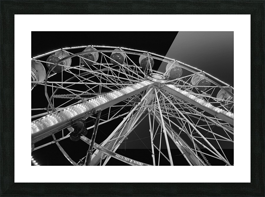 Ferris Wheel Picture Frame print