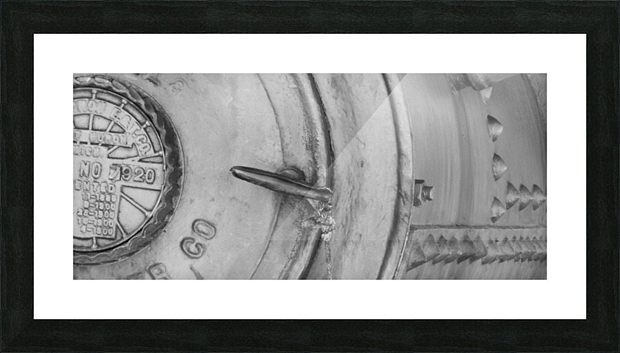 Iron Horse Picture Frame print