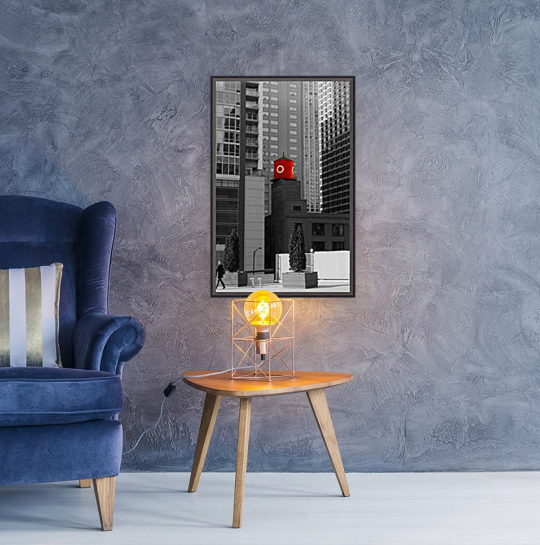 Red Water Tower Reproduction