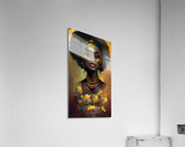Melanated Goddess Acrylic Print