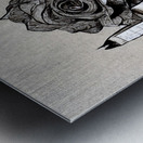 Dear Rose Metal print