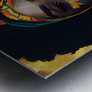 Melanated Goddess Metal print