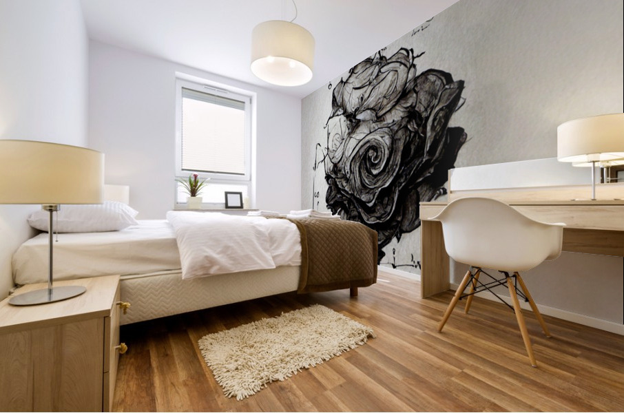 Black Rose Theory Mural print