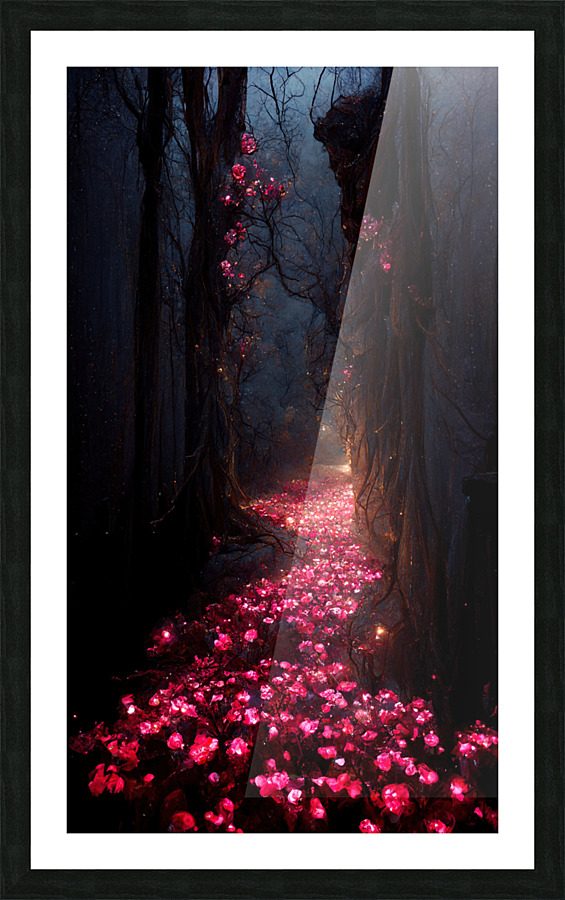 Forever Rose 5 Picture Frame print