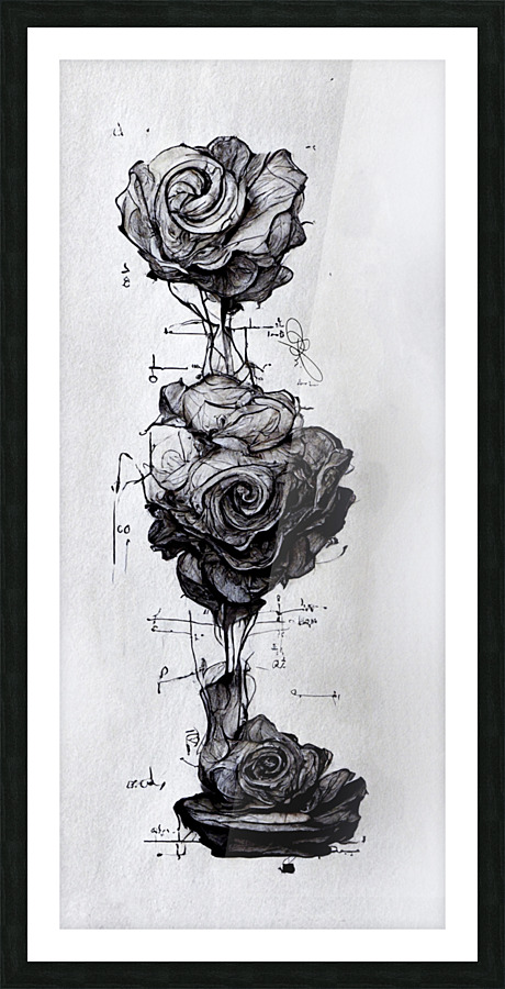 Black Rose Theory - Bright Picture Frame print