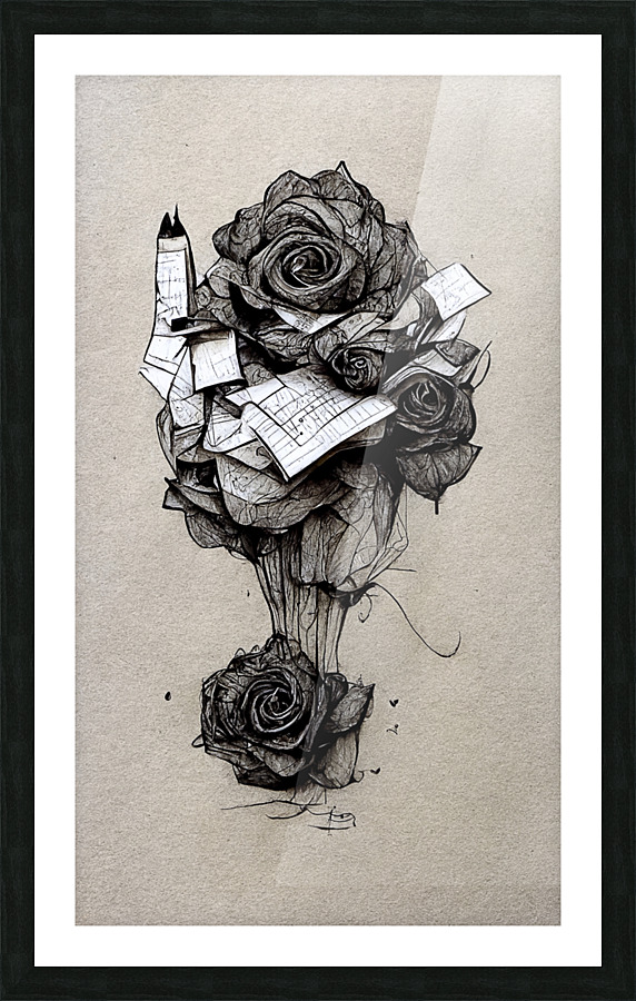 Dear Rose Picture Frame print