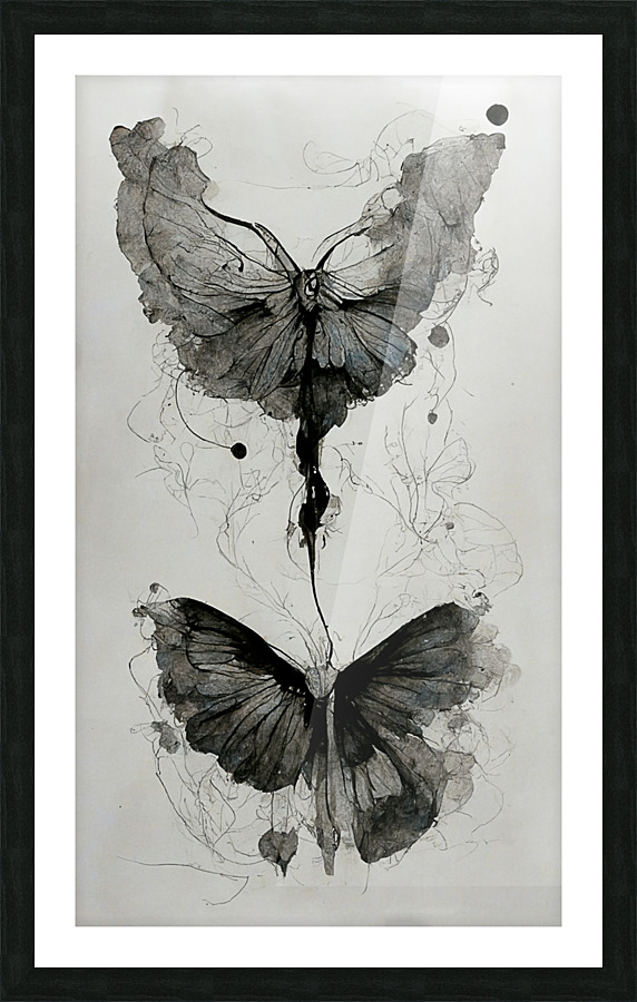 Butterfly Effect 02 NoWB Picture Frame print