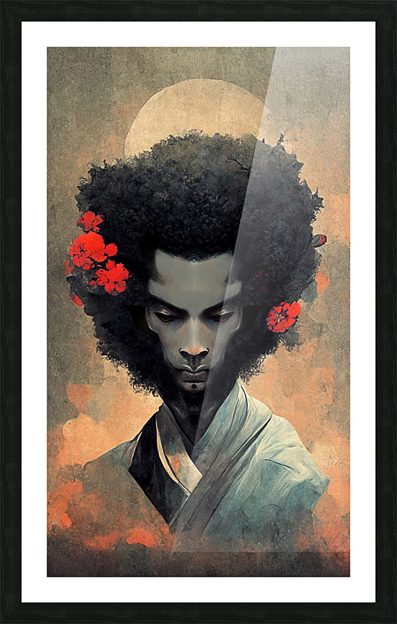 Afro Samurai Picture Frame print