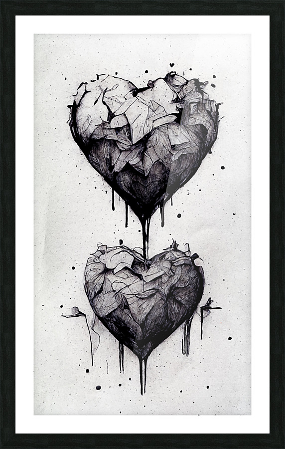 FragileHearts Picture Frame print