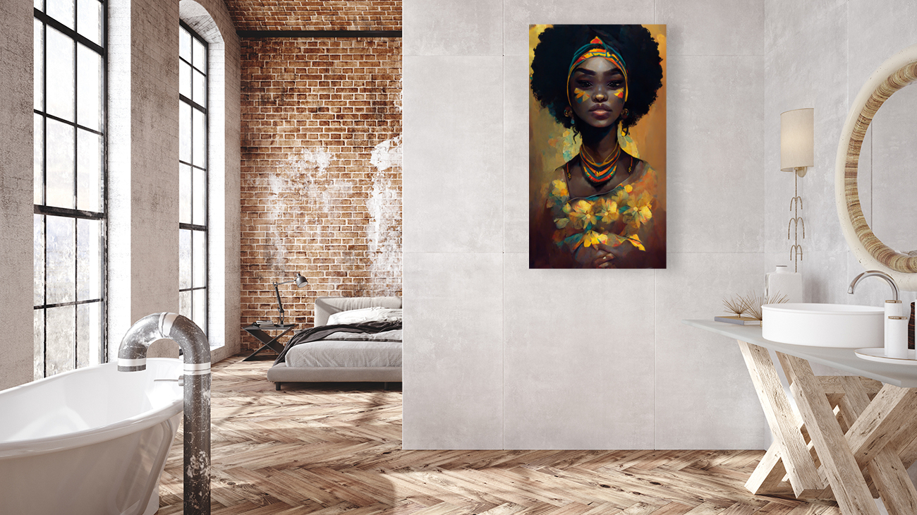 Melanated Goddess Reproduction