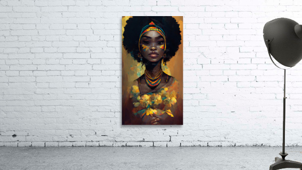 Melanated Goddess Wall Preview
