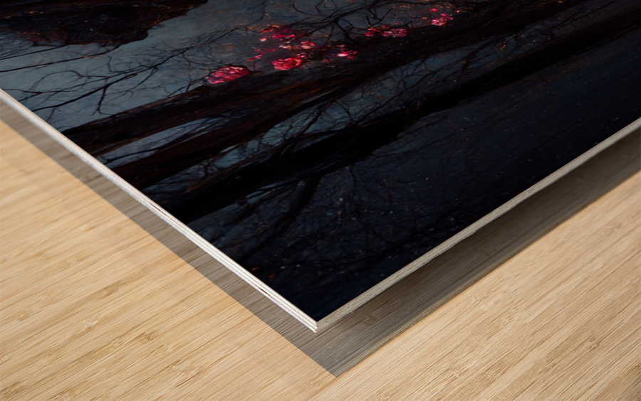 Forever Rose 5 Wood print