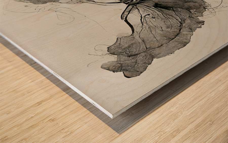 Butterfly Effect 02 NoWB Wood print