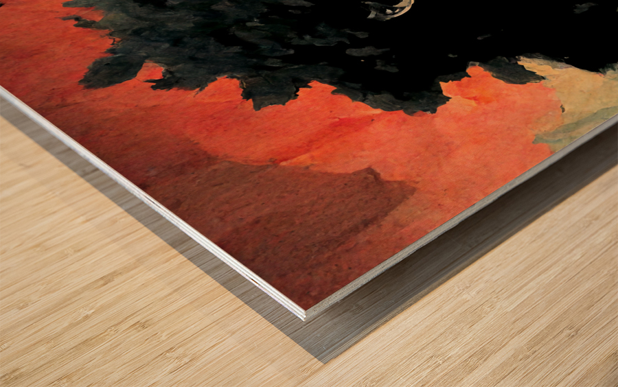 Samurai Jen Wood print