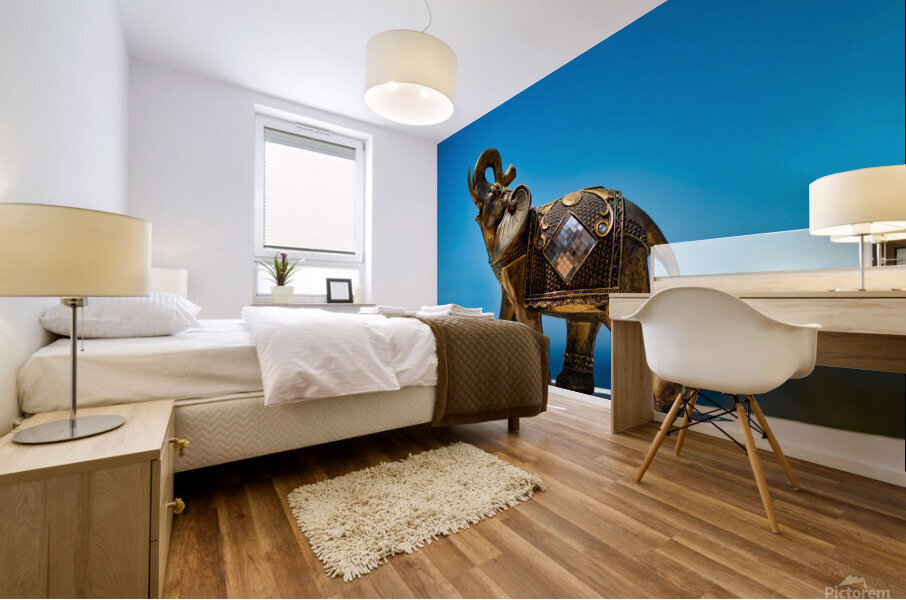 Lucky charm elephant Mural print