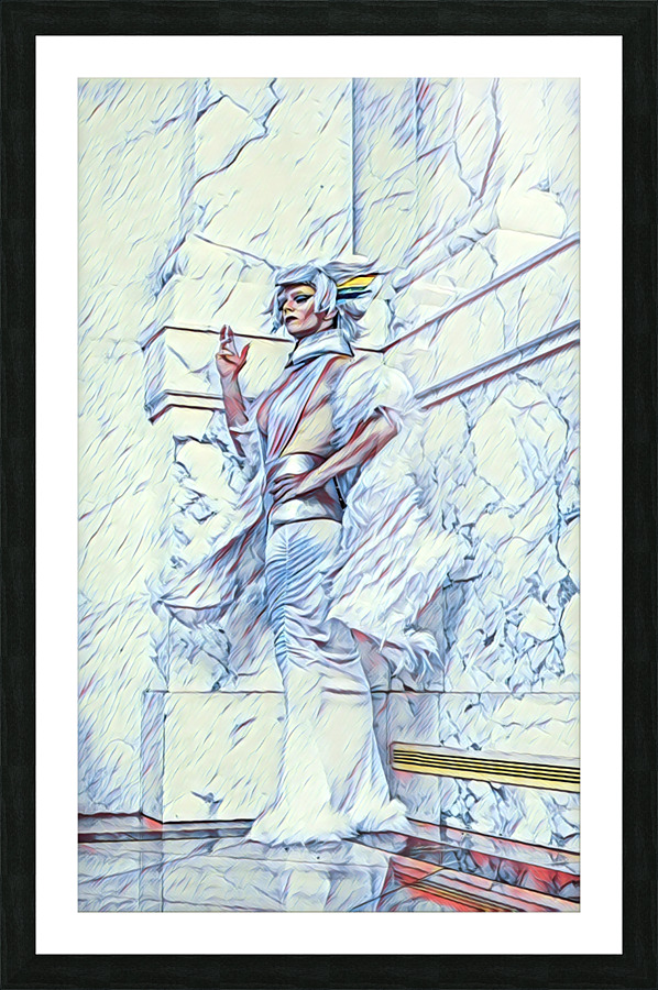 Hell or High Water Cosplay Picture Frame print