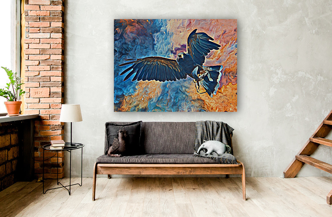 Bay Wing Hawk Reproduction