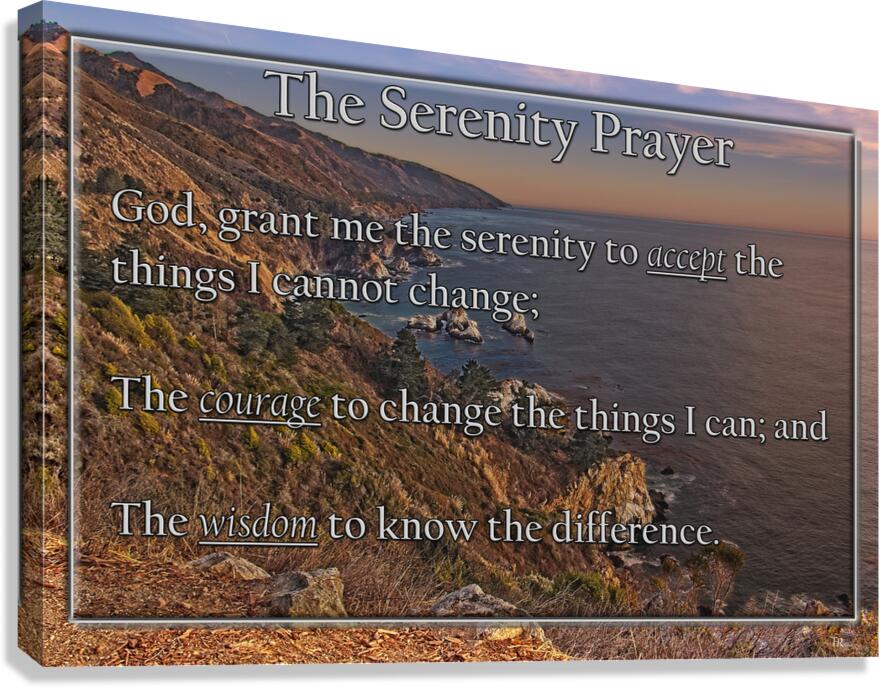 The Serenity Prayer Silver