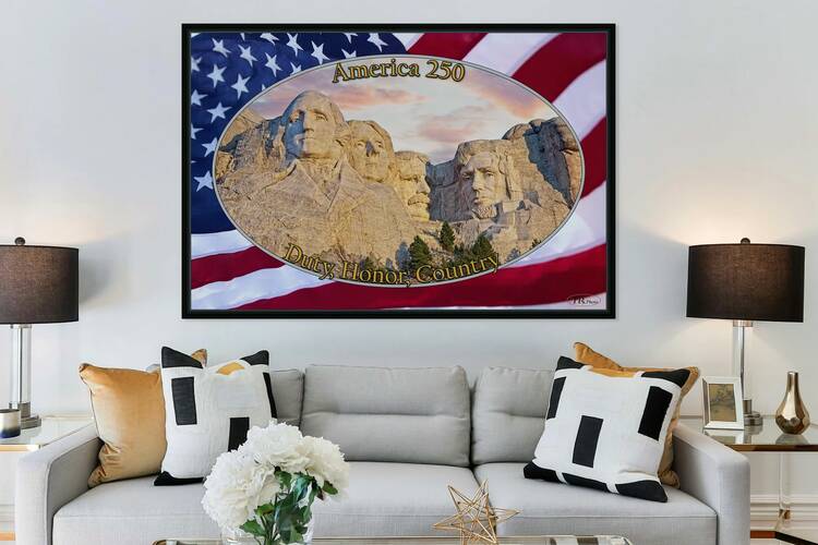 Duty Honor Country - Gold by T Rx Photography