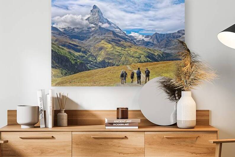 Hiking In The Alps Switzerland by T Rx Photography