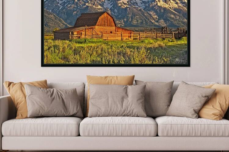 TA Moulton Barn  II - Grand Teton NP  WY by T Rx Photography