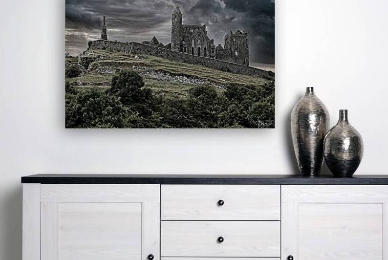 Storming Over The Rock of Cashel  Ireland by T Rx Photography