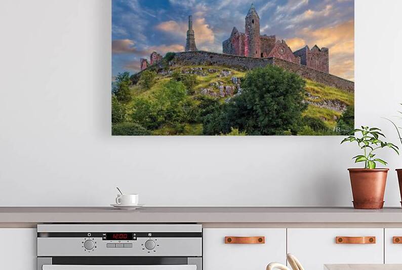 Sunset Over The Rock of Cashel by T Rx Photography
