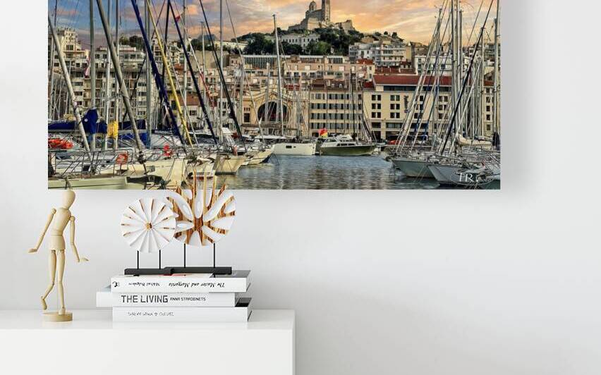 Marseille Harbor - France by T Rx Photography