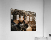 pharcry. a man and woman kiss each other while lo 1707829186.9767 Acrylic Print