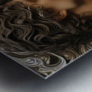 pharcry. a man and woman kiss each other while lo 1707829186.9767 Metal print