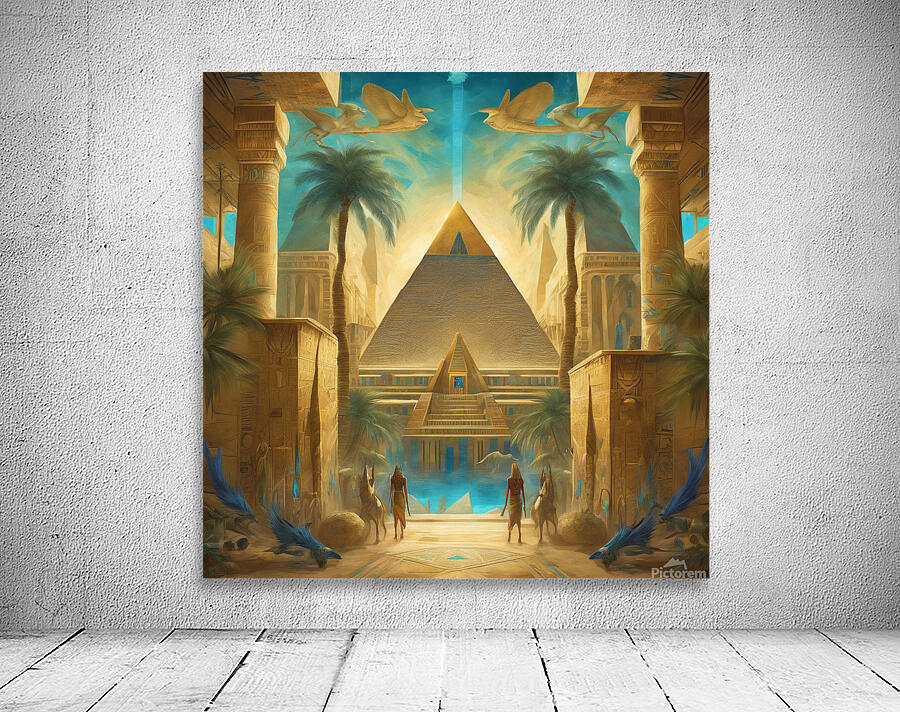 Pharaonic plate Wall Preview