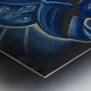 RA 005 - כחול כנף - Blue wing Metal print