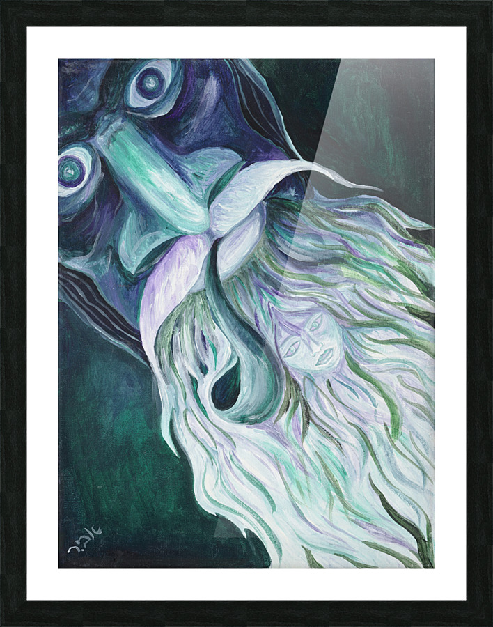 RA 029 - בא בימים Picture Frame print