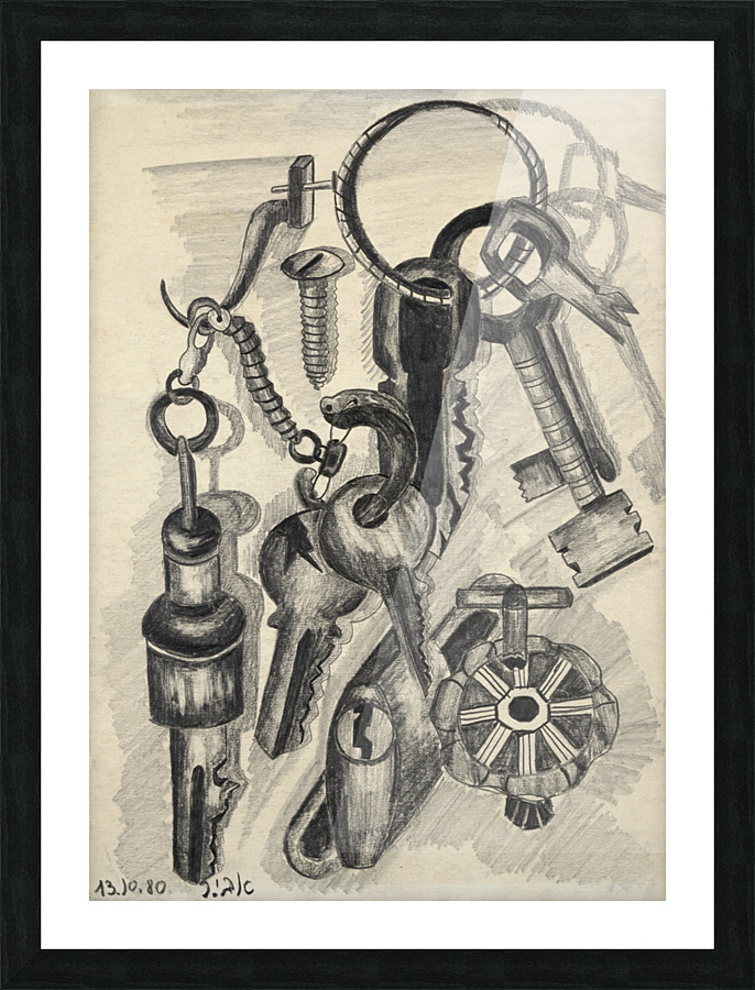 RA 016 - מחזיק מפתחות Picture Frame print