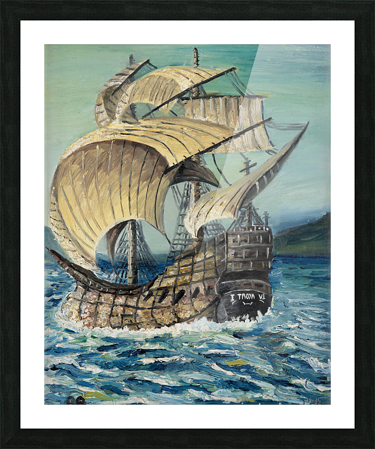 RA 039 - TROYA Picture Frame print