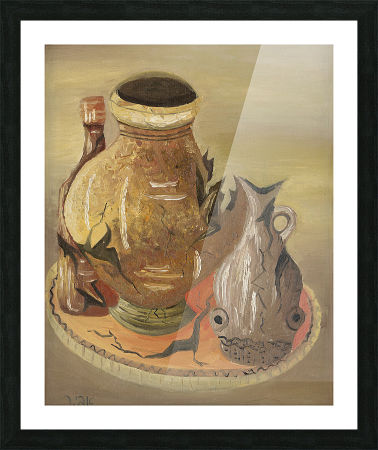 RA 041 - כלים שבורים Picture Frame print