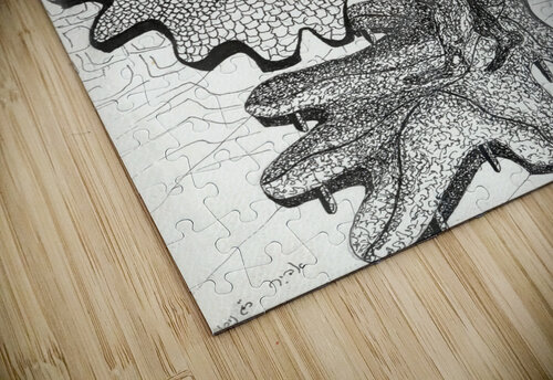 RA 026 - גיהנום - Hell Avi Romano Art puzzle