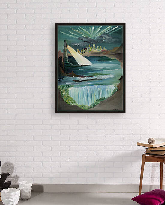 RA 040 - אור המגדלור - Lighthouse light by Avi Romano Art