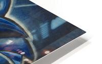 RA 005 - כחול כנף - Blue wing HD Metal print