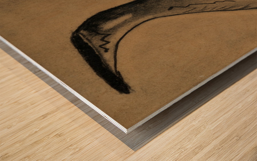 RA 030 -  כד מים Wood print