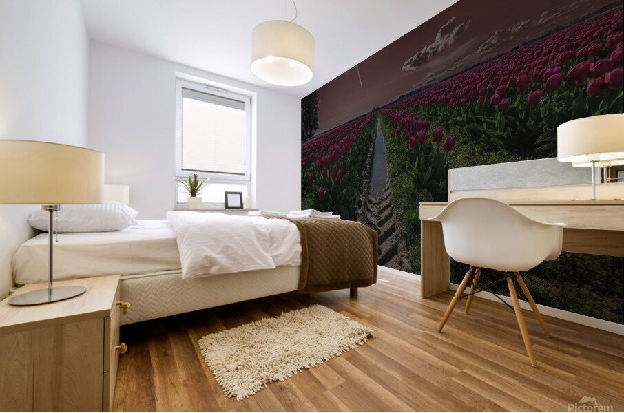 Tulips Mural print