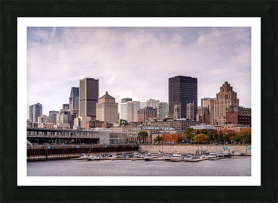 Montreal Picture Frame print