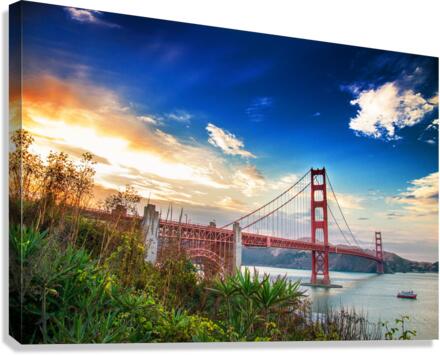 Golden Gate Bridge Canvas Print