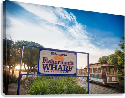 Fisherman Warf Canvas Print