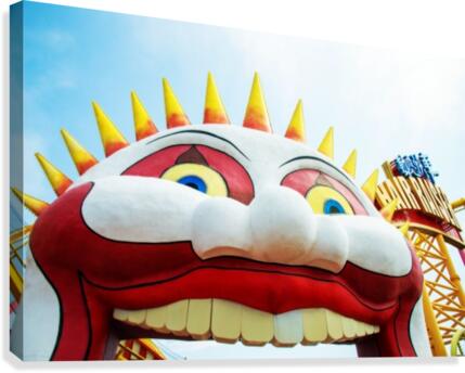 Clown Entrance Canvas Print