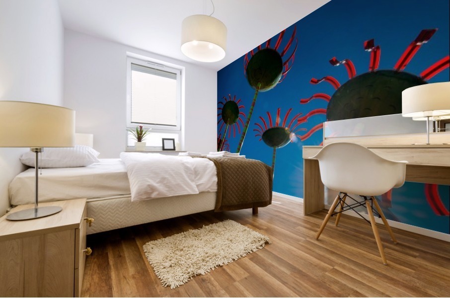 Seattle Washington Mural print